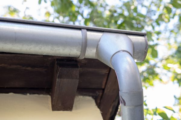 Metal Rain Gutter Installation in Southern Pines