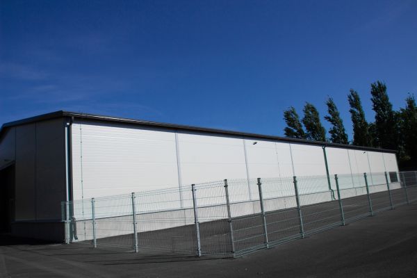 Warehouse Gutter Installation in Southern Pines